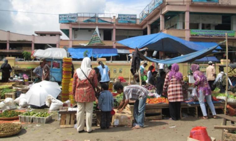 Pasar Induk Rau, Serang. (Dok: Radarbanten)