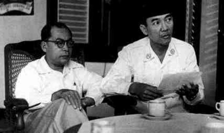 Ir. Soekarno dan Mohammad Hatta. (Dok:apakabardunia)