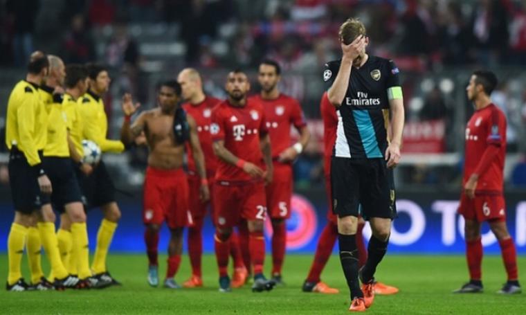 Bayern Munchen vs Arsenal. (Dok: arsenalblogger)