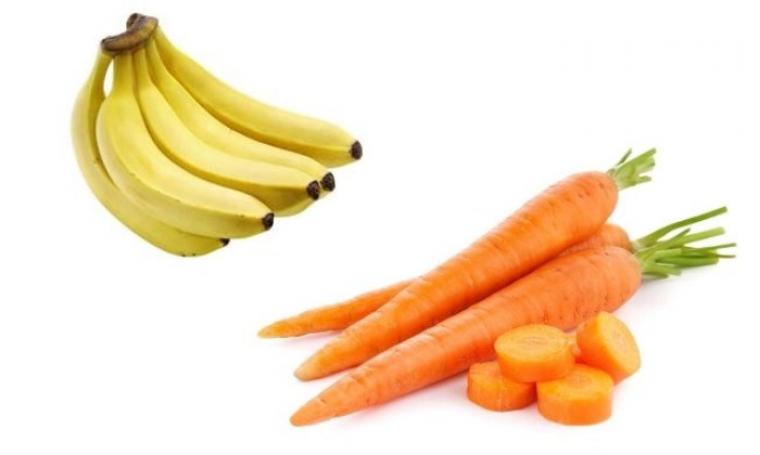 Ilustrasi pisang dan wortel. (Dok: stylepresso)