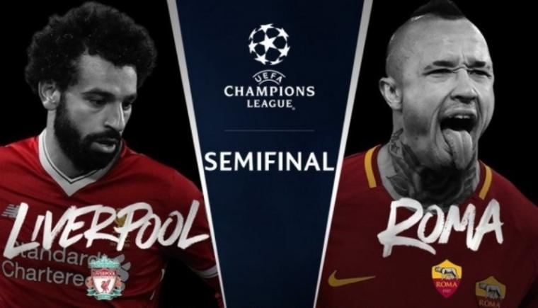 Semifinal Liga Champions Liverpool vs AS Roma. (Dok: Footballwood)