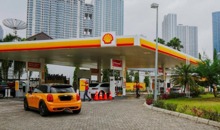 SPBU Shell Indonesia di Tangerang.(Istimewa).