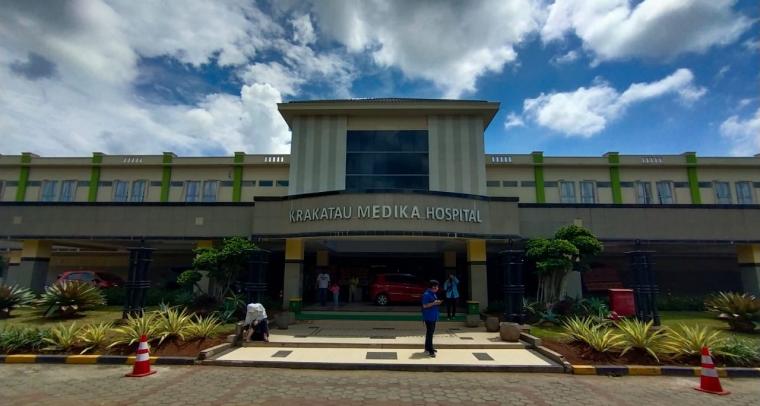 Rumah Sakit Krakatau Medika (RSKM) Cilegon. (Foto: TitikNOL)