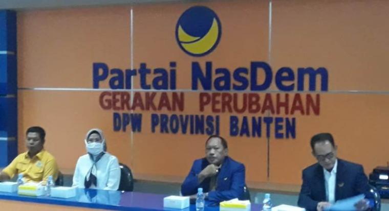 Rekomendasi dukungan untuk Ratu Tatu Chasanah dalam mempertahankan kursi Bupati Serang dari Partai Nasdem. (Foto: TitikNOL)