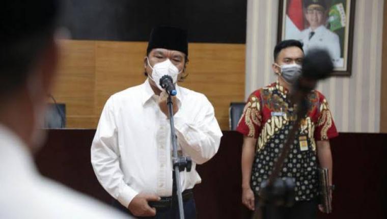 Sekda Banten non aktif Al Muktabar. (Foto: Liputankota)