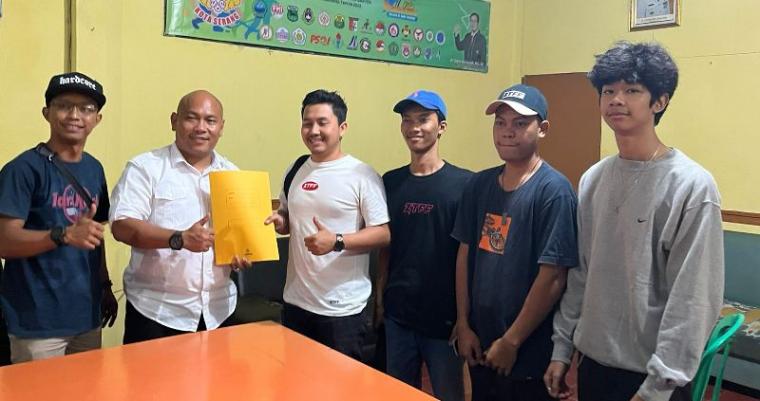 Ketua ISSI Kota Serang Zeka Bachdi Lepas Tiga Atlet BMX ke Fornas ke VI di Palembang