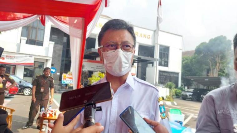 Kepala Dinas Kesehatan (Dinkes) Kabupaten Serang, Agus Sukmayadi. (Foto: TitikNOL)