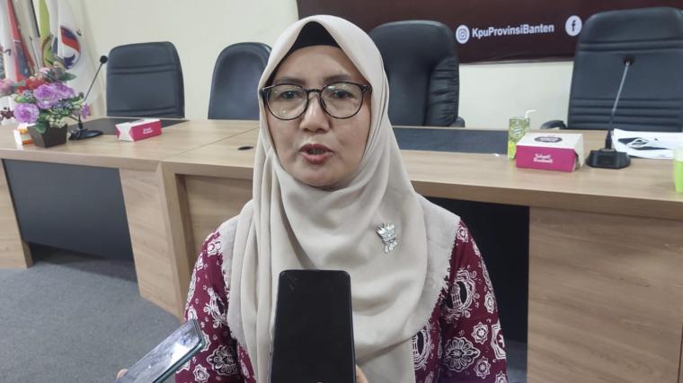 Komisioner KPU Banten, Rohimah (Foto: TitikNOL)