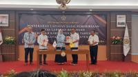 Deklarasi damai sejumlah Masyarakat Kelurahan Cijoro Lebak Kecamatan Rangkasbitung Kabupaten Lebak. (Foto: TitikNOL)