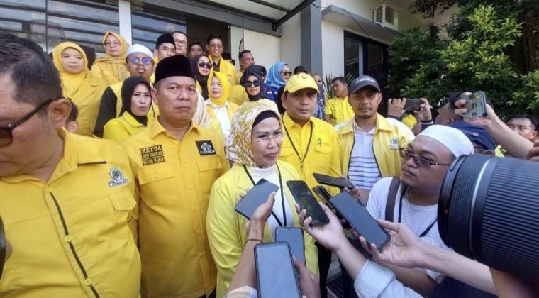 Ketua DPD Golkar Banten, Tatu Ratu Chasanah. (Foto: TitikNOL)