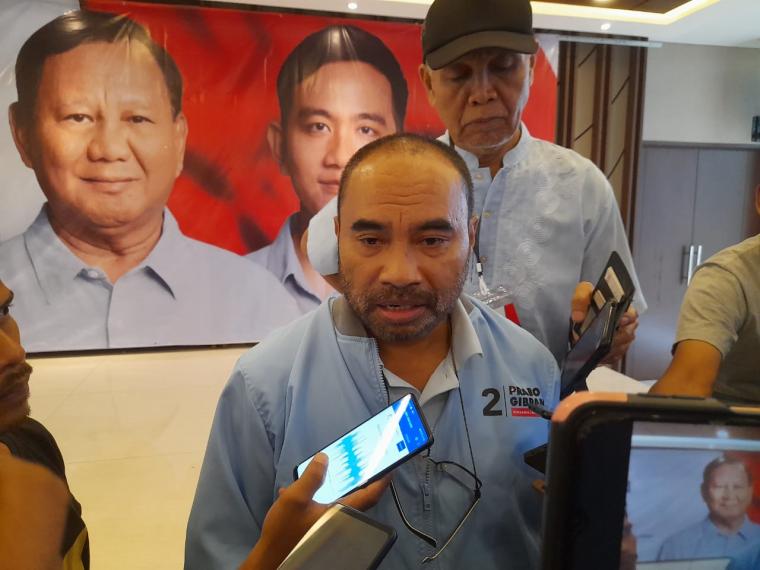 Komandan Relawan TKN Prabowo-Gibran,Â Haris Rusly Moti (Foto: TitikNOL)Â 