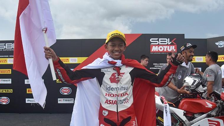 Pembalap Muda Indonesia Resmi Membalap di Kejuaraan Red Bull MotoGP Rookies Cup Musim 2024