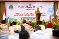 Wali Kota Tangerang Selatan Airin Rachmi Diany saat hadiri pelantikan kepengurusan DPC LVRI Tangsel ke 2019-2024 di Balaikota Tangsel, Kamis (14/3/2019). (Foto: TitikNOL)