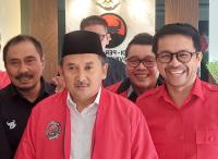 Gubernur Banten Rano Karno saat memberikan sambutan acara Tasyakuran di Teluk Labuan, Kabupaten Pandeglang, Banten. (Foto: TitikNOL)