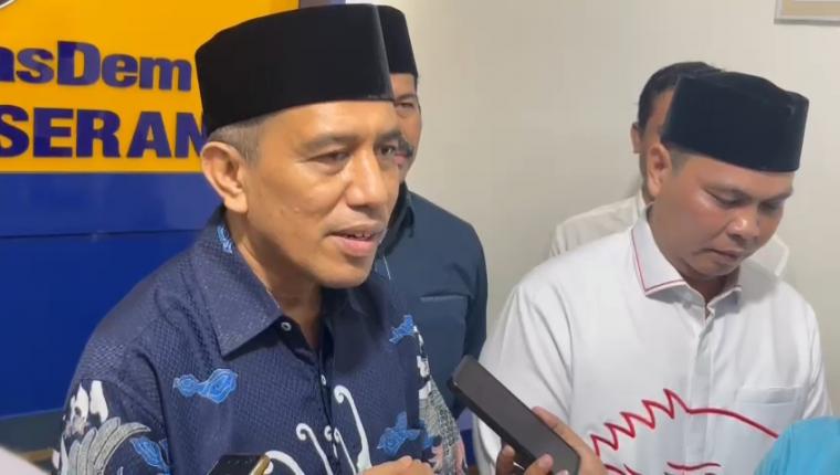 Ketua DPD Partai NasDem Kota Serang Roni Alfanto. (Foto: TitikNOL)