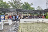 Kegiatan sosialisasi pendidikan kepada pemilih pemula di SMKN 7 Kota Serang. (Foto: TitikNOL)