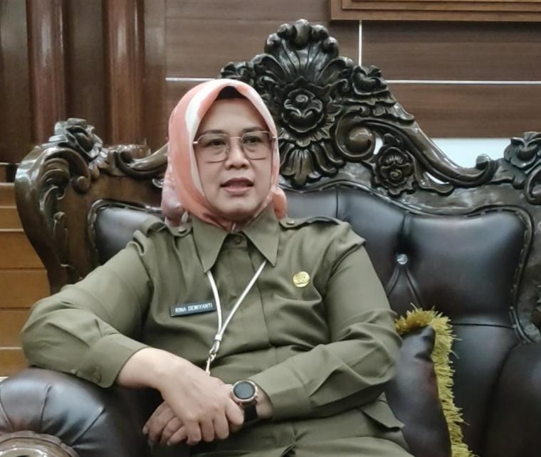 Kepala Badan Pengelolaan Keuangan dan Aset Daerah (BPKAD) Provinsi Banten, Rina Dewiyanti. (Foto: TitikNOL)