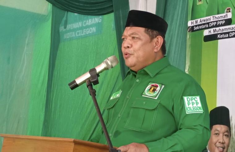 Ketua DPC PPP Kota Cilegon, Sahruji. (Foto: TitikNOL)