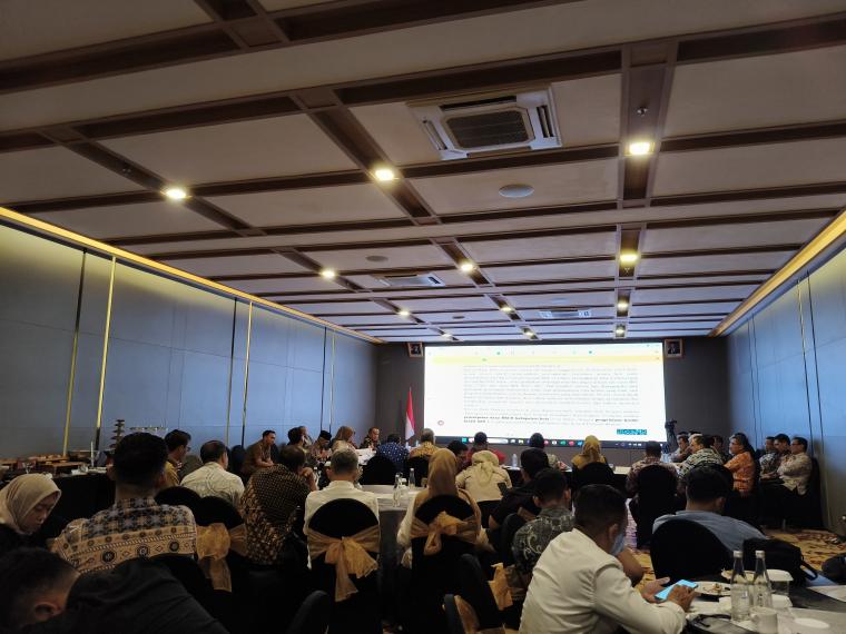 Suasana rapat evaluasi PT Bank Pembangunan Derah Banten. (Foto: TitikNOL)