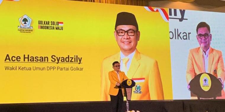 Wakil Ketua Umum DPP Partai Golkar Ace Hasan Syadzily. (Foto: TitikNOL)