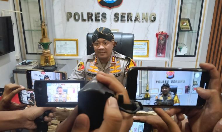 Kapolres Serang AKBP Condro Sasongko. (Foto: TitikNOL)
