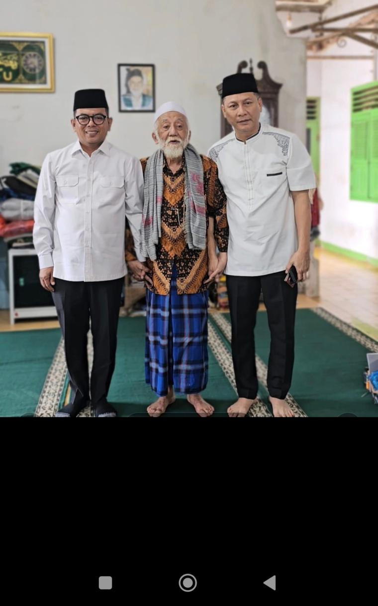 Gubernur Banten Andra Soni menyambangi sejumlah ulama dan tokoh masyarakat