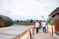 Suasana pelatihan menjahit yang diselenggarakan Dinas Tenaga Kerja dan Transmigrasi (Disnakertrans) Kabupaten Lebak di gedung Balai Latihan Kerja (BLK). (Foto: TitikNOL)