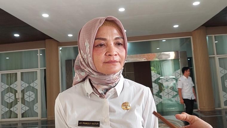 Kepala Dinas Kesehatan Banten Ati Pramudji Hastuti (Foto: TitikNOL)