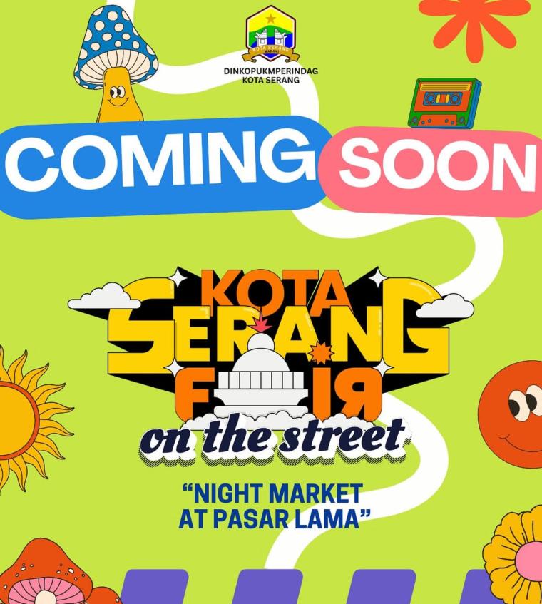 Poster Serang Fair On The Street