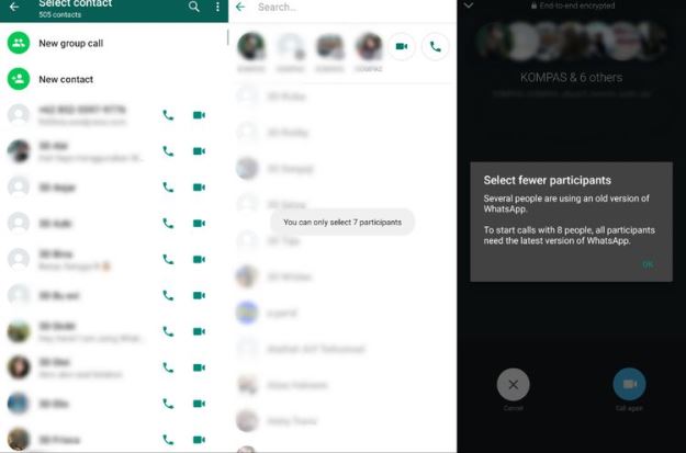 Cara Video Call Whatsapp Lebih Dari 4 Orang